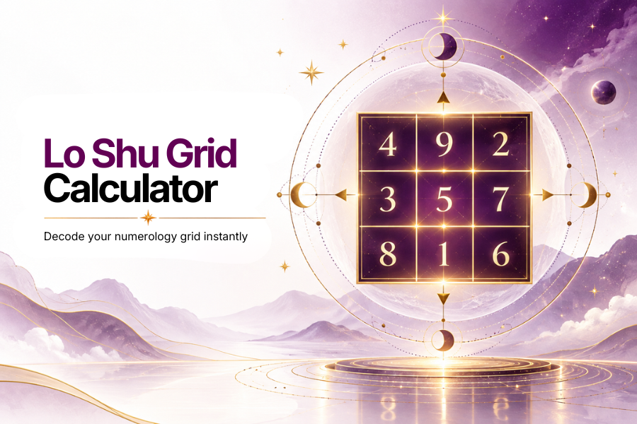 Lo Shu Grid Calculator